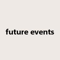 future events是什么意思