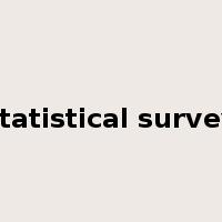 statistical survey是什么意思