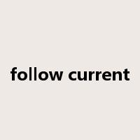 follow current是什么意思