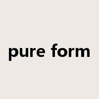 pure form是什么意思