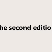 the second edition是什么意思
