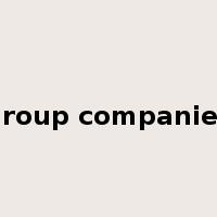 group companies是什么意思