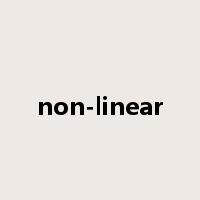 non-linear是什么意思