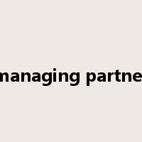 managing partner是什么意思
