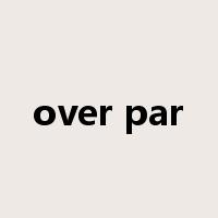 over par是什么意思