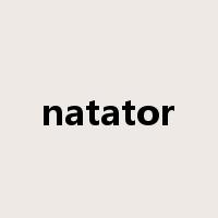 natator是什么意思