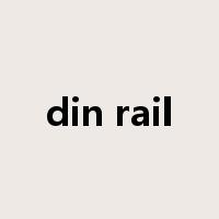 din rail是什么意思