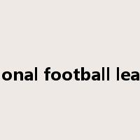 national football league是什么意思