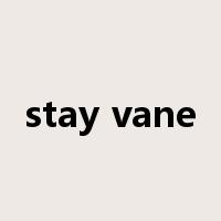 stay vane是什么意思