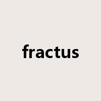 fractus是什么意思