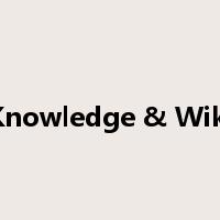 Knowledge & Wiki是什么意思