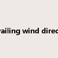 prevailing wind direction是什么意思