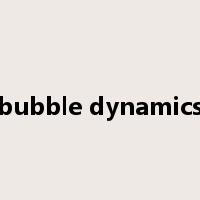 bubble dynamics是什么意思