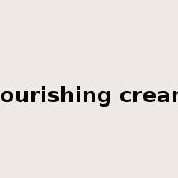nourishing cream是什么意思