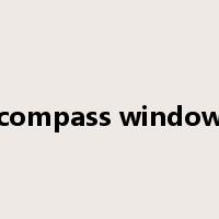 compass window是什么意思