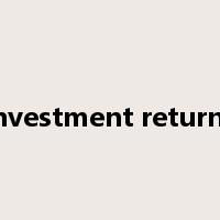 investment returns是什么意思