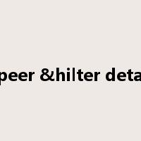 speer &hilter detail是什么意思