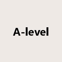 A-level是什么意思