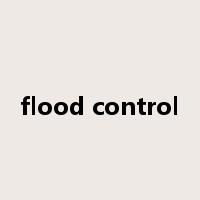 flood control是什么意思