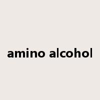 amino alcohol是什么意思