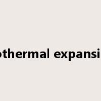 isothermal expansion是什么意思