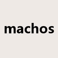 machos是什么意思