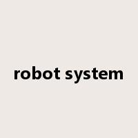 robot system是什么意思