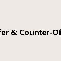 Offer & Counter-Offer是什么意思