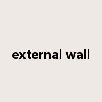 external wall是什么意思