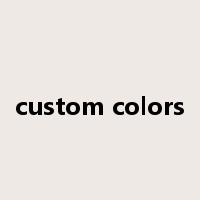 custom colors是什么意思