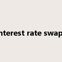 interest rate swaps是什么意思