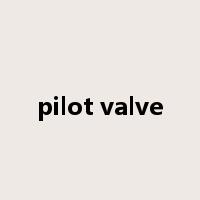 pilot valve是什么意思