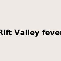 Rift Valley fever是什么意思