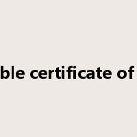 negotiable certificate of deposit是什么意思
