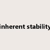 inherent stability是什么意思