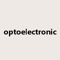 optoelectronic是什么意思