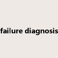 failure diagnosis是什么意思