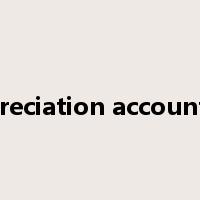 depreciation accounting是什么意思