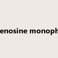cyclic adenosine monophosphate是什么意思