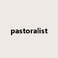 pastoralist是什么意思