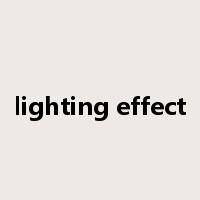 lighting effect是什么意思