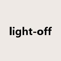 light-off是什么意思