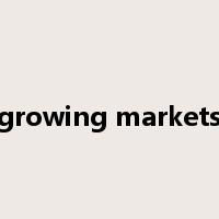 growing markets是什么意思