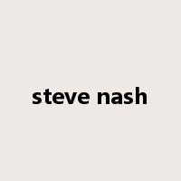 steve nash是什么意思