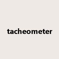 tacheometer是什么意思