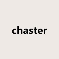chaster是什么意思