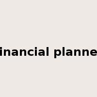 financial planner是什么意思