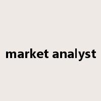 market analyst是什么意思