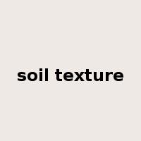 soil texture是什么意思