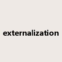 externalization是什么意思